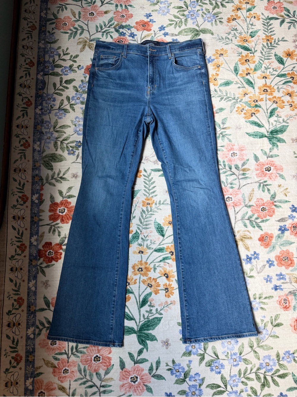 Veronica Beard High-waist Flare-Leg Jeans